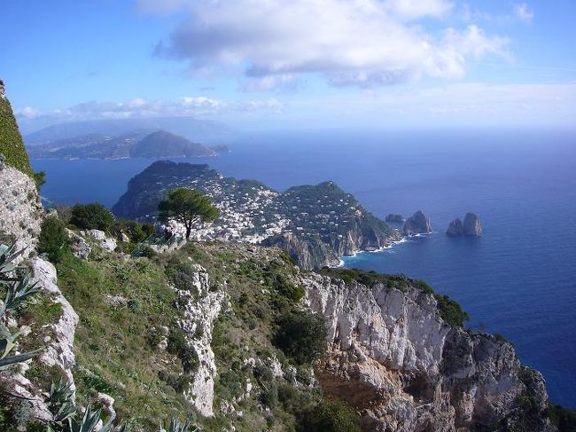 南イタリア７日間の旅（２）　カプリ島