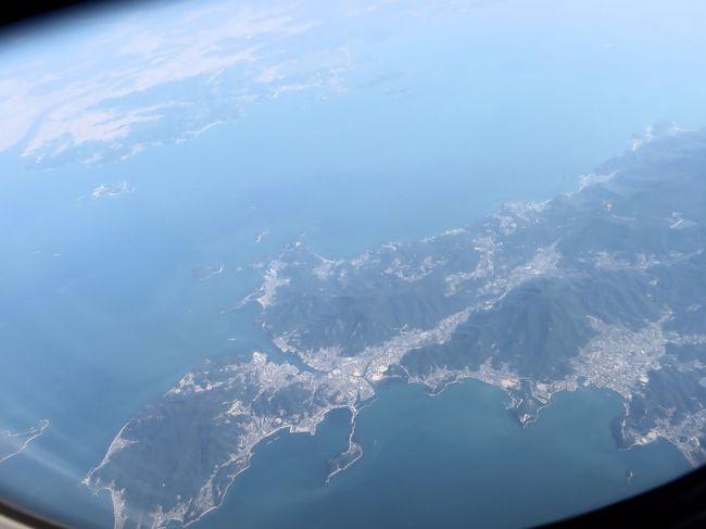 小豆島♪恋人の聖地～エンジェルロード～（天使の散歩道）の空撮に成功♪春秋航空♪2019年６月 中国 揚州・鎮江 ７泊８日１人旅(個人旅行)３