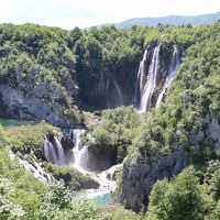 陽光きらめくスロベニア・クロアチアの旅、その７（プリトヴィッツェ下湖観光）