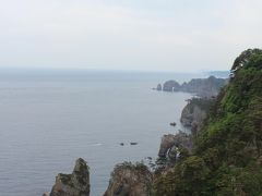 みちのく三大半島秘境フルムーン夫婦旅５日間(4日目、最終日　三陸鉄道・浄土ヶ浜遊覧）