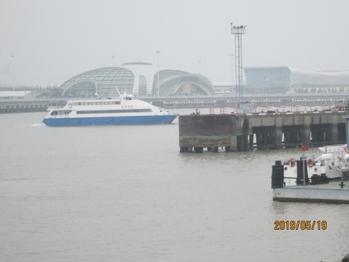 上海の宝揚埠頭・崇明島フェリー