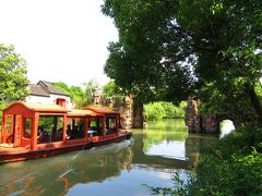 揚州徘徊♪痩西湖風景区♪迎賓館庶民立入禁止♪豪華遊覧船が春波橋に突っ込んだ♪徐園♪2019年６月 中国 揚州・鎮江 ７泊８日(個人旅行)１９