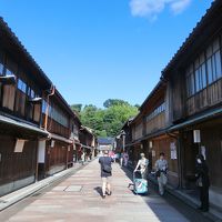 初めての金沢一人旅　(1日目）卯辰山公園の花菖蒲、ひがし茶屋街、主計町茶屋街など