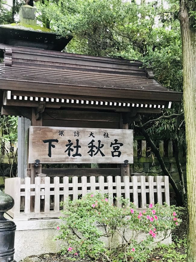 初夏の信州旅【2019.６】…大町山岳博物館と、諏訪大社でパワーチャージ《３日目》