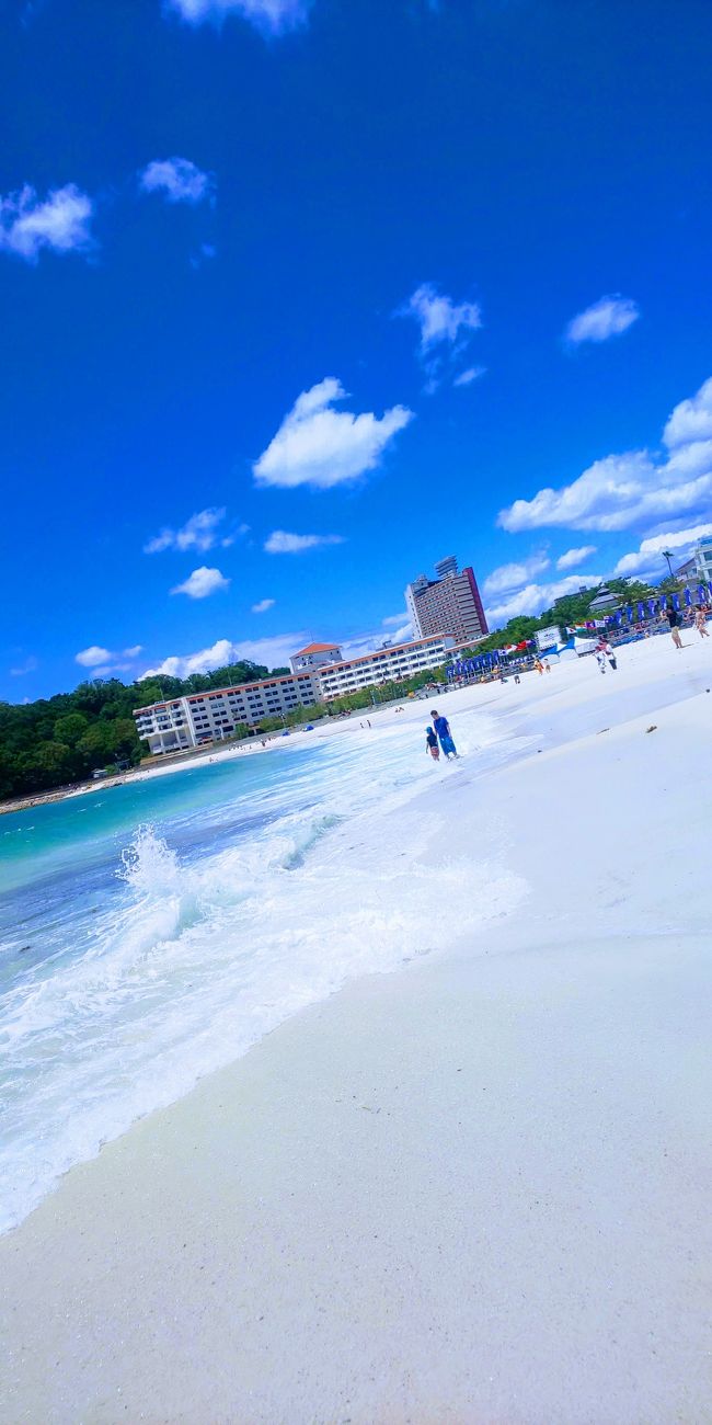 昨日とうって変わって青空の海岸。やっぱ海はこうでなくちゃ！<br /><br />(2)では串本、白浜エリアを旅します。