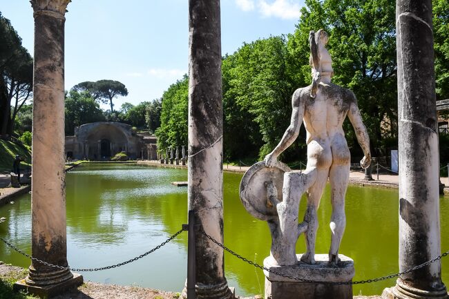 ローマ再訪～古代ローマ遺跡三昧の旅　【２】ハドリアヌスの別荘～静かにひっそり過ごす別荘だと思ったら・・・ (2018/4/30)