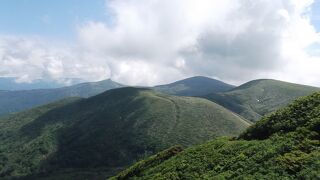 花の山・秋田駒ヶ岳周辺を訪ねて１　乳頭山―笊森山―湯森山