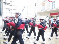 目の前で見たフランス海軍軍楽隊♪Bagad de Lann-Bihoué♪2019年５月 フランス ロワール地域他８泊１０日(個人旅行)７５