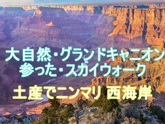 2018/19 USA 家族旅行 &#12883; 最終章 大自然・グランドキャニオン 参った・スカイウォーク 