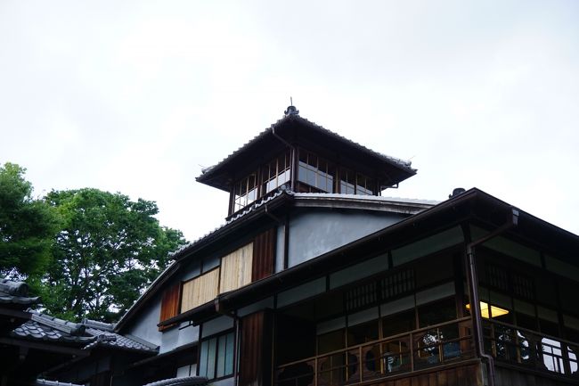 ６月の京都にて。<br /><br />下鴨神社のそばにある旧三井家下鴨別邸のあじさい苑行きました。<br /><br />この日はちょうど無料開放の日。<br /><br /><br />最寄駅は阪急線の出町柳駅、バスはバス停が多々あるようです。