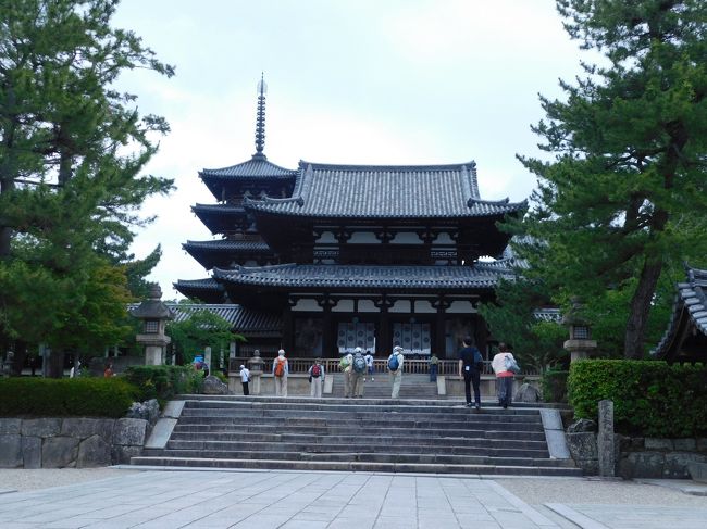 大人の修学旅行第二弾 1泊2日奈良 行き先が奈良でももちろんヒコーキで行くのです♪<br />1日目☆ANAプレミアムクラス・法隆寺・薬師寺・唐招提寺 https://4travel.jp/travelogue/11511238<br />2日目-1☆鹿鹿鹿 奈良公園・東大寺・春日大社 https://4travel.jp/travelogue/11511736<br />2日目-2☆興福寺・釜めし志津香・ルパン神戸北野(伊丹)・やっぱり何か起こるANA https://4travel.jp/travelogue/11513835