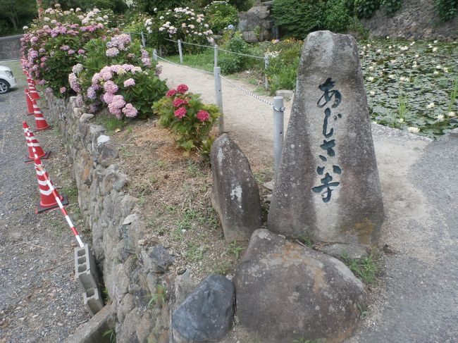 広島県府中市の神宮寺（あじさい寺）に行ってきました。