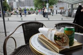 ベルギー旅行　3-3　絶品サンドイッチとノンアルコールベルギービール