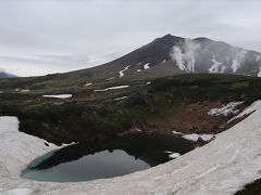 大雪山とラベンダー（１）　旭岳トレッキング