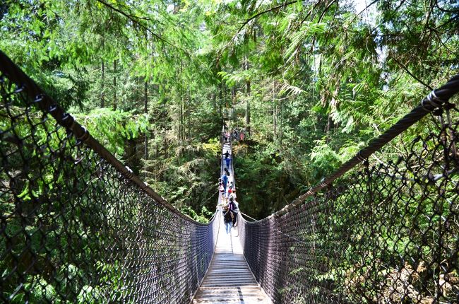 バンクーバーと近郊の島々へ（６）～リン渓谷ハイキング＆ダウンタウン散策・ちょこっと食べ歩き