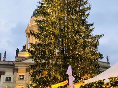 2018年～2019年　ドイツ冬の旅④　ベルリンその１  ジャンダルメンマルクトのクリスマスマーケット