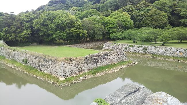 山口市、萩市、島根県の津和野、浜田の城をめぐりました