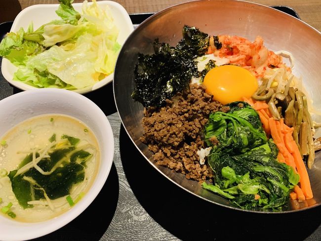 恒例の韓国料理を食べに行く活動記録です。<br /><br />日韓問題で、いろいろありますが、日本では、みんな変わらず韓国料理店混んでいました。