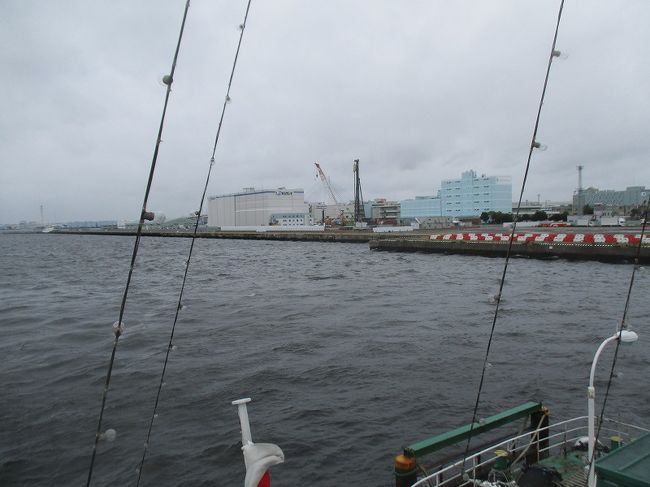 前日は川崎泊、天気予報は雨。<br />朝起きてテレビを見ていたら山下公園が映ったので行ってみた。<br />結果として船に乗れたのか。