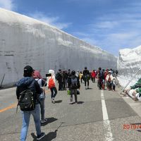 宇奈月温泉泊りのトロッコ列車と雪の大谷とアルペンルート(2/4)