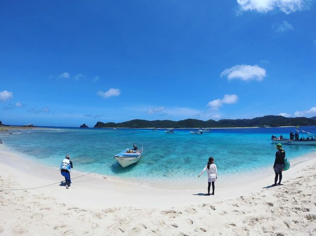 沖縄座間味島☆ドキドキの初ひとり旅①～無人島周辺でボートシュノーケリングしたら、海がめパラダイスだった～