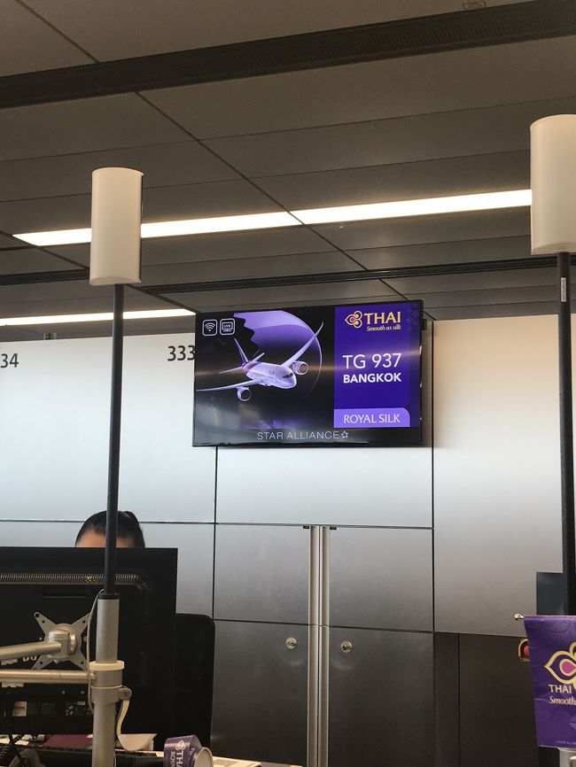 ウィーンを観光した後、タイ航空ビジネスクラスでバンコク経由で関空まで戻りました