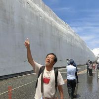 宇奈月温泉に泊まって雪の大谷に行く（雪の大谷）