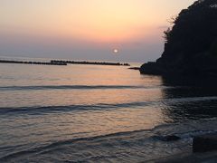 夕日の輝き、秘密にしたいステキな海