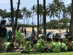 LCCエアアジアで行くhawaii 2018.7月 ⑦ キャンプペンギン初体験ー帰国日