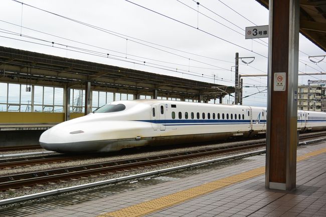 引っ越し荷物の一部を実家で預かってもらうために富士滞在。梅雨の時期で、富士山は見えませんでした。