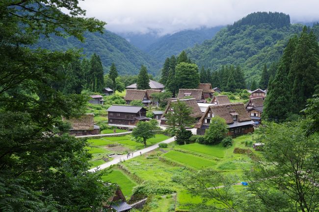 2019年7月15日夏の一時帰国休暇　空いた一日利用して五箇山日帰り旅編