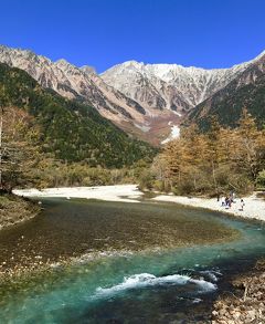 ☆秋だから…上高地帝国ホテル へ♪　河童橋の絶景と水鏡と木漏れ日を楽むハイキング(^^ｒ