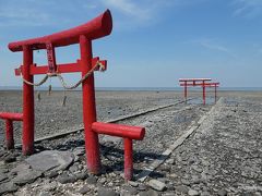 またまた佐賀旅　１日目　海中鳥居を探す。竹崎カニを食す。