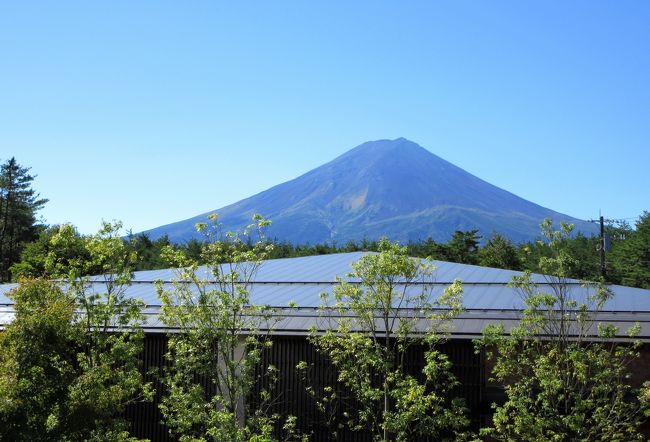 　はとバスで山梨の富士山世界遺産センターに行きました。<br />展望台から富士山が見えました。<br /><br />　そのあとはハイランド　リゾート＆ホテル＆スパに行きました。<br />こちらは別の旅行記に掲載をします。<br /><br />