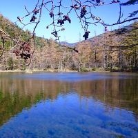 ☆秋だから…上高地帝国ホテルへ ♪　☆秋晴れの上高地ハイキング♪明神岳と神秘の明神湖ブルー☆