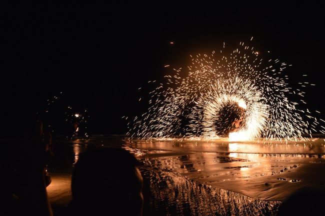 おっさんひとり旅2019GWは東南アジアのベトナムとタイ(タイサメット島のファイヤーダンス)