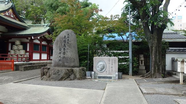 灼熱の中 堺旧市街他を輪行