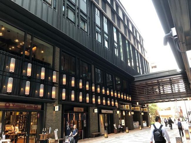 東京日本橋のホテルでのんびりとしました。