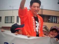 東北絆まつり/福島-1　Parade　Start！-６都市まつり集結　☆松岡修造氏-ゲスト応援に