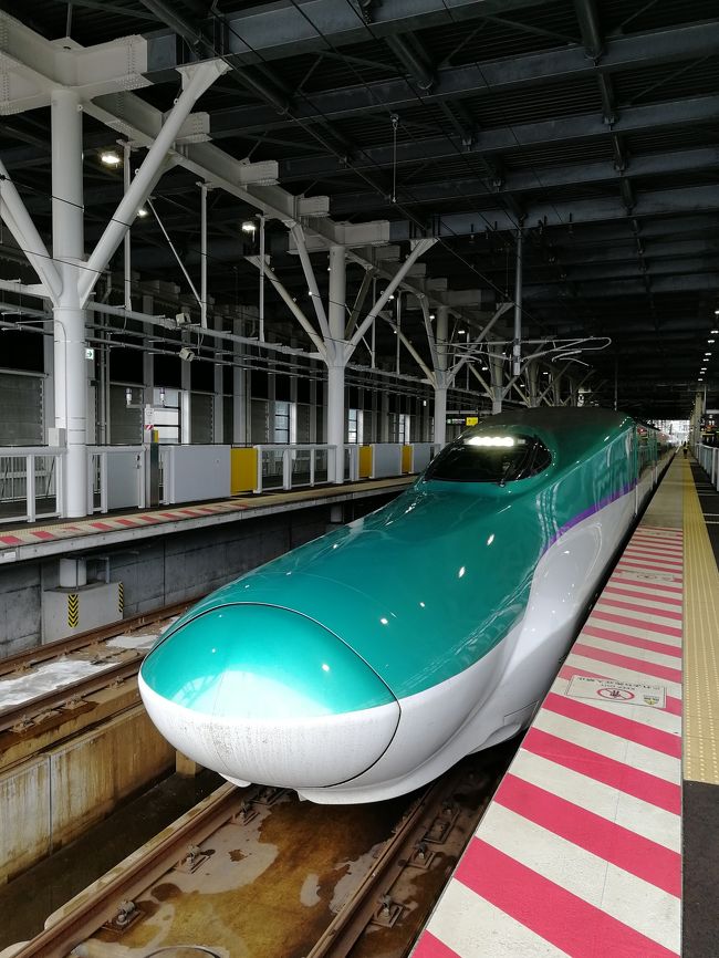 7月下旬に新函館北斗から仙台まで新幹線で