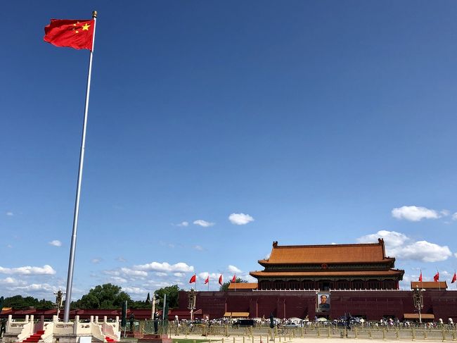 北京最終日は天安門広場～故宮博物院を歩きます