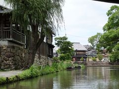 2019年夏の近江八幡　八幡堀に新町通り