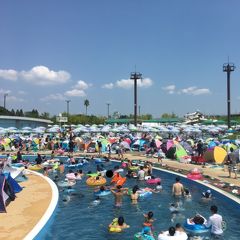 4歳娘と夏休み★公共機関で行く東武スーパープール