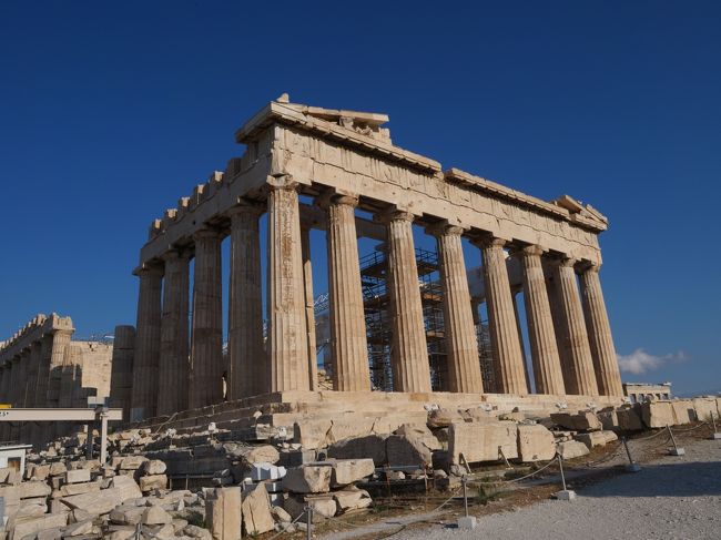 初めてのギリシャ２度目のイタリア　アテネ・ローマ遺跡を歩む一人旅　４日目　アクロポリス編