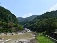 篠山川の渓谷