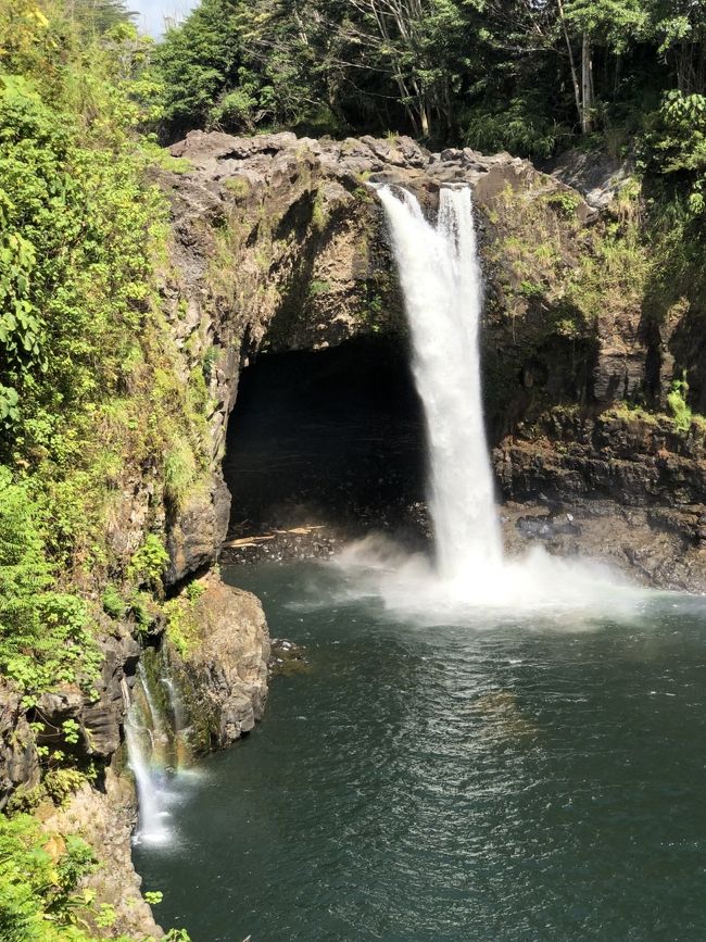 2019年の夏休みはハワイ島！21年ぶり2回目です^_^ <br />21年前は、僕たち夫婦に、両親、姉の5人旅だったので、色々とやり残したことがあります。というか、あまりハワイ島を堪能できていなかったです。<br />今回は無理を承知で、色々な予定を詰め込んでみました^_^<br /><br />4日目、5日目は、レンタカーでハワイ島をドライブします！　長距離でしたが、道幅も広く、快適で楽しいドライブが出来ました^_^<br /><br />&lt;航空券&gt;<br />ハワイアン航空で手配 198,420円<br /><br />&lt;宿泊&gt;<br />2017年3月のUpgradeで貰った12600ポイントのボーナスポイントをどーんとつぎ込みました^_^<br /><br />HGVC ボーナスポイント利用<br />6/28～6泊<br />キングス・ランド ・バイ・ヒルトン・グランド・バケーションズ・クラブ<br />2ベッドルーム・プラス<br />7560ポイント<br /><br />7/4～3泊<br />オーシャン・タワー・バイ・ヒルトン・グランド・バケーションズ・クラブ<br />スタジオ・オーシャンビュー・キング <br />4650ポイント