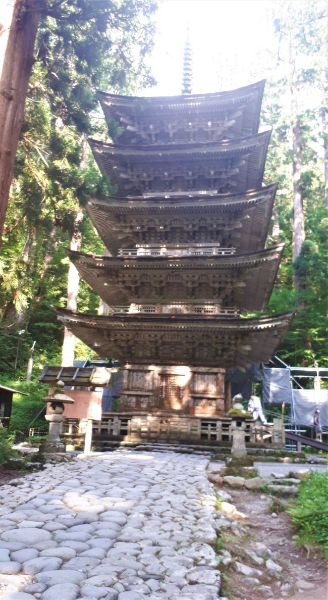 山形の有名場所を巡る1泊2日の旅。<br />立石寺→羽黒山→加茂水族館と行ってきました。<br />1泊2日なのにとても濃い旅になったので<br />3つに分けて旅行記を書きました。<br />その中の羽黒山編です。