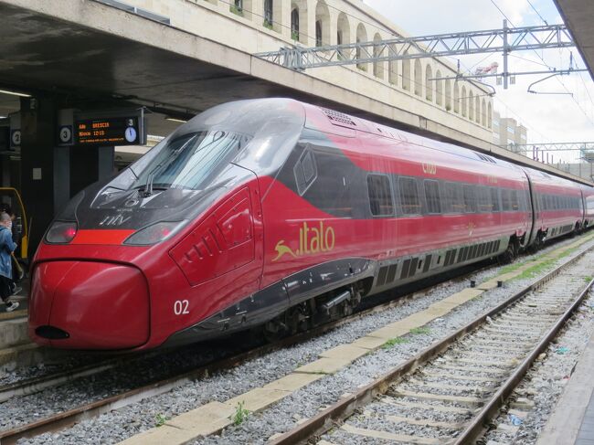 2019GW・ローマ＆フィレンツェ（５：高速列車ITALOでフィレンツェへ）