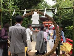 埼玉・氷川神社の茅の輪くぐり2019