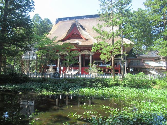 真夏の東北三県巡り（４）羽黒山頂・出羽神社(三神合祭殿)